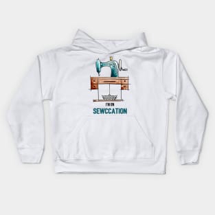 Sewing Machine Kids Hoodie